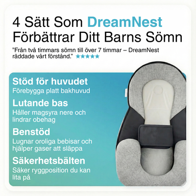 DreamNest - För reflux, kolik & bättre sömn