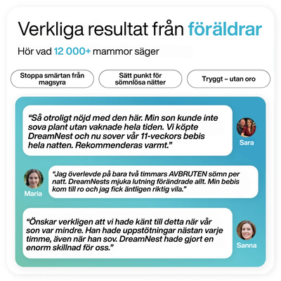 DreamNest - För reflux, kolik & bättre sömn